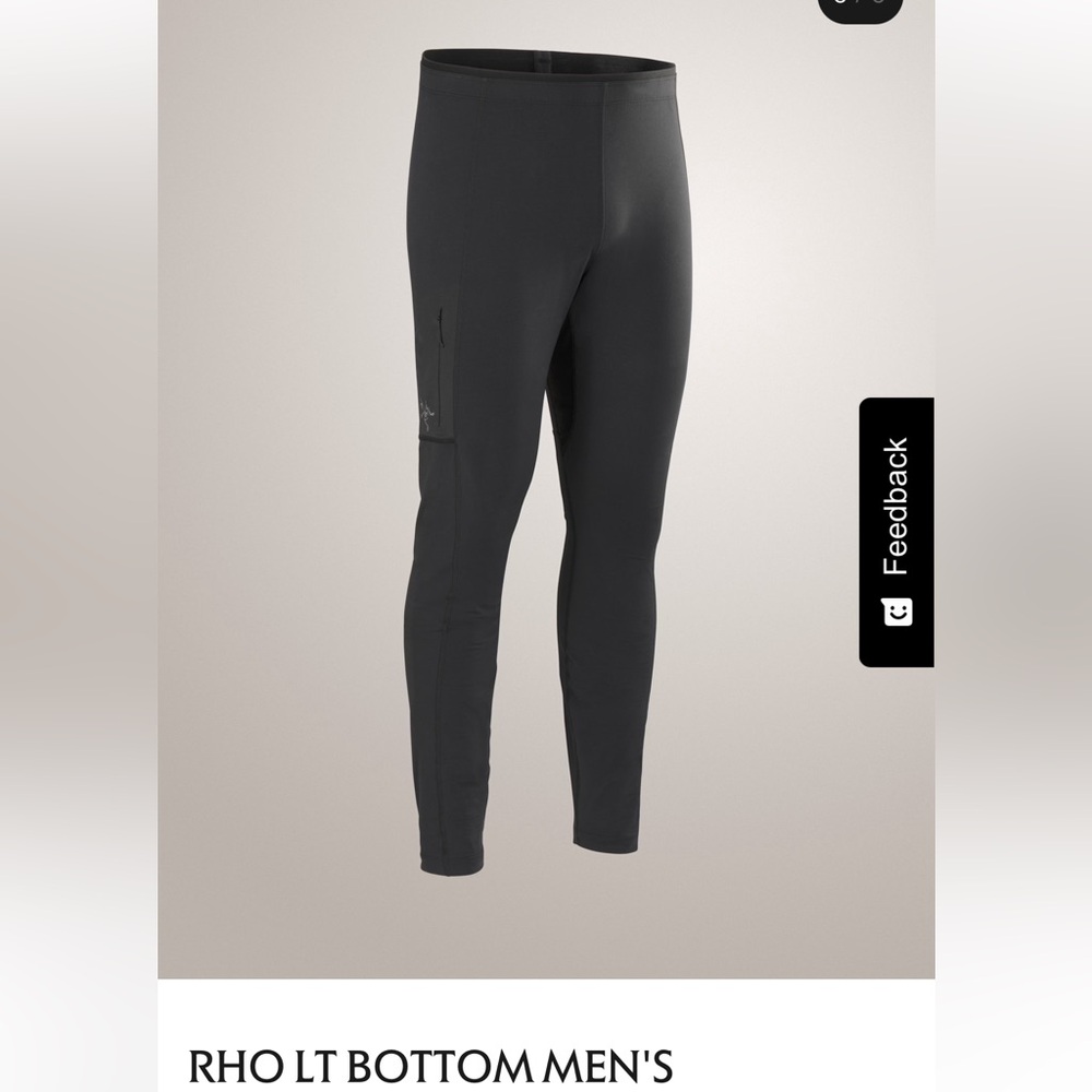 Arc'teryx Olive and Black Men's Leggings